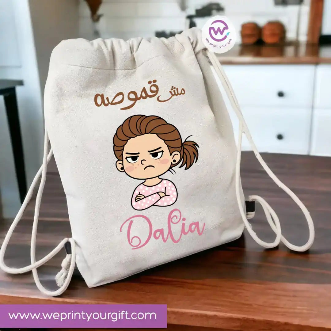 Custom bag-Drawstring bag- Comic