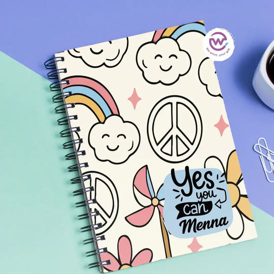 Personalized notebook- Motivation