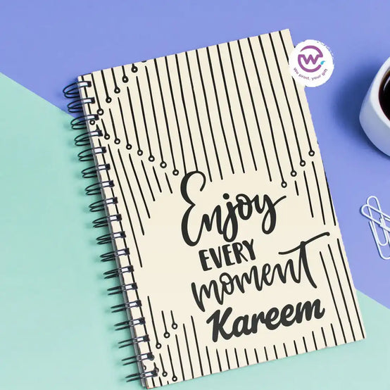 Personalized notebook- Motivation