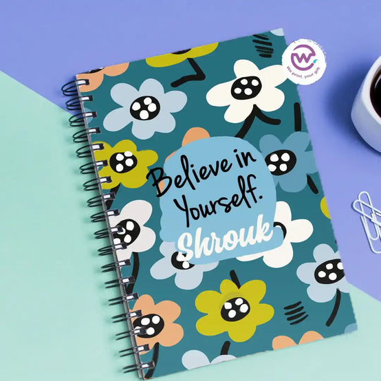 Personalized notebook- Motivation