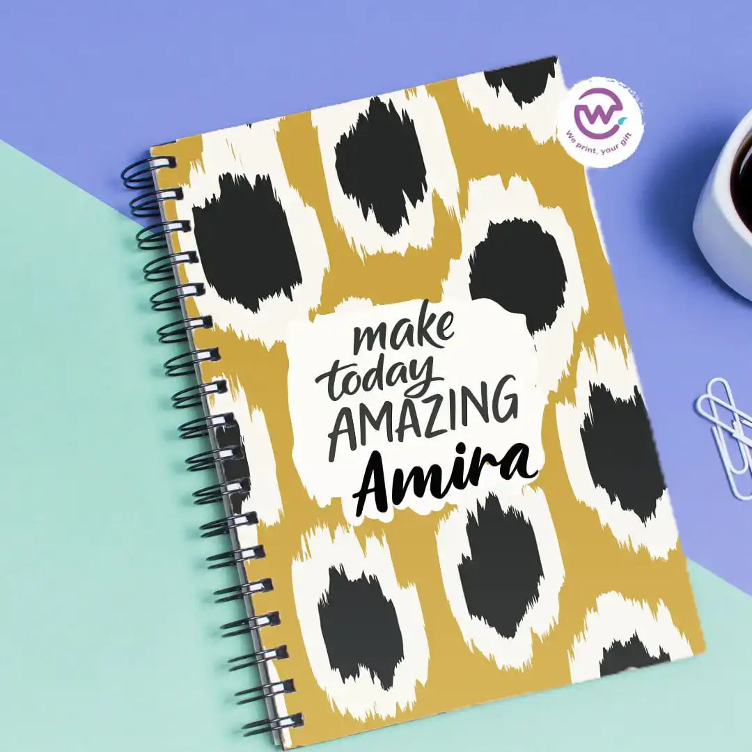 Personalized notebook- Motivation