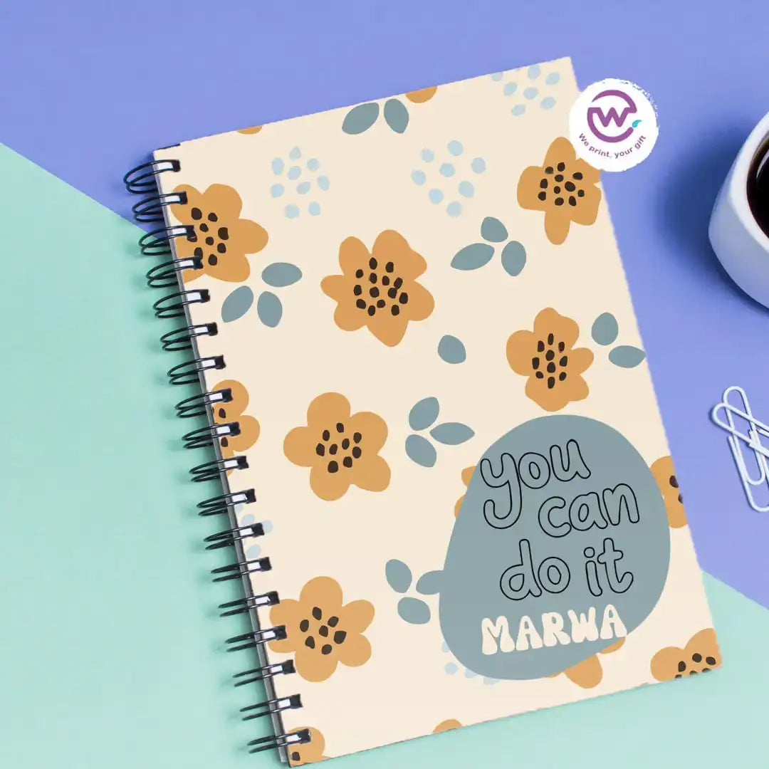 Personalized notebook- Motivation