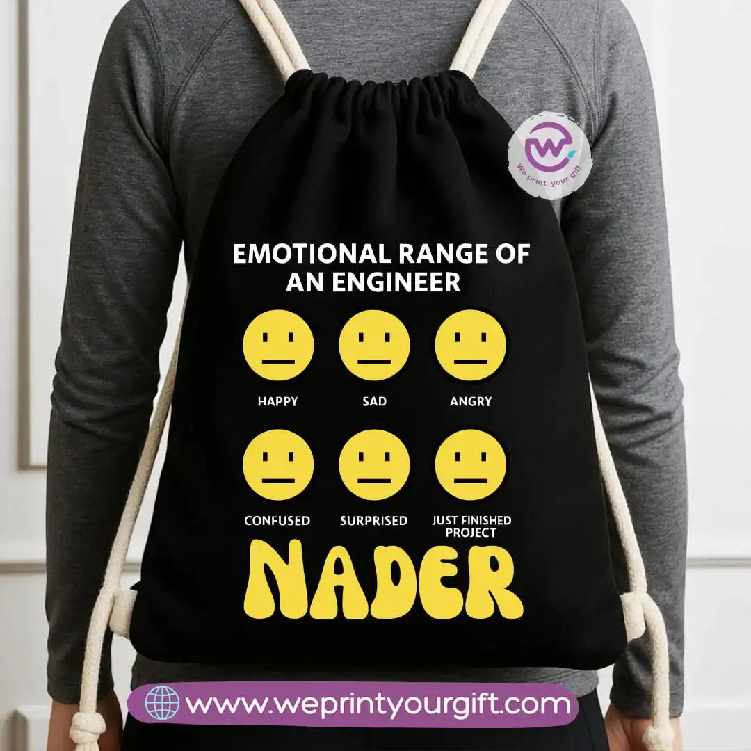 Custom bag-Drawstring bag- Engineers