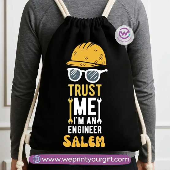 Custom bag-Drawstring bag- Engineers
