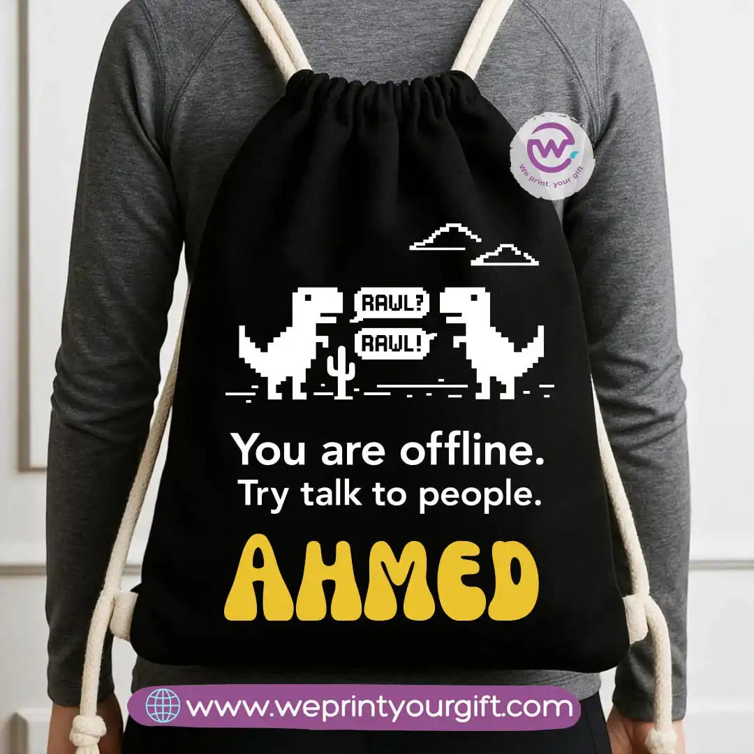 Custom bag-Drawstring bag- Engineers