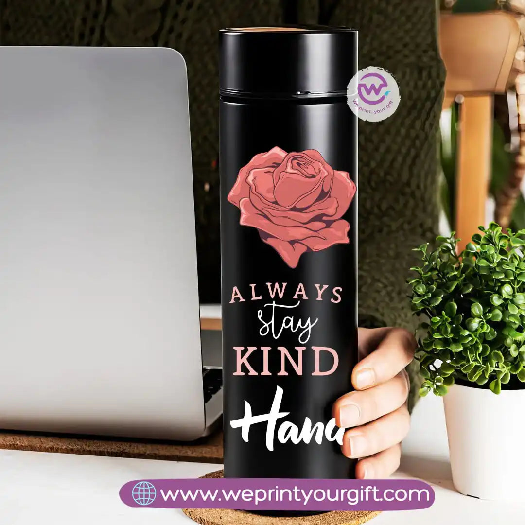 Insulated Thermal Mug- Floral