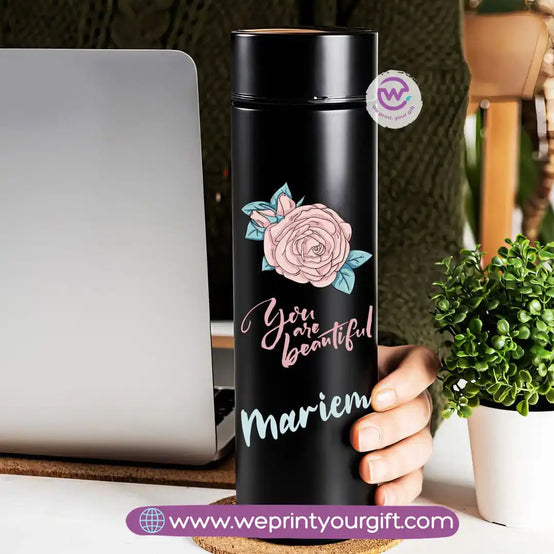 Insulated Thermal Mug- Floral