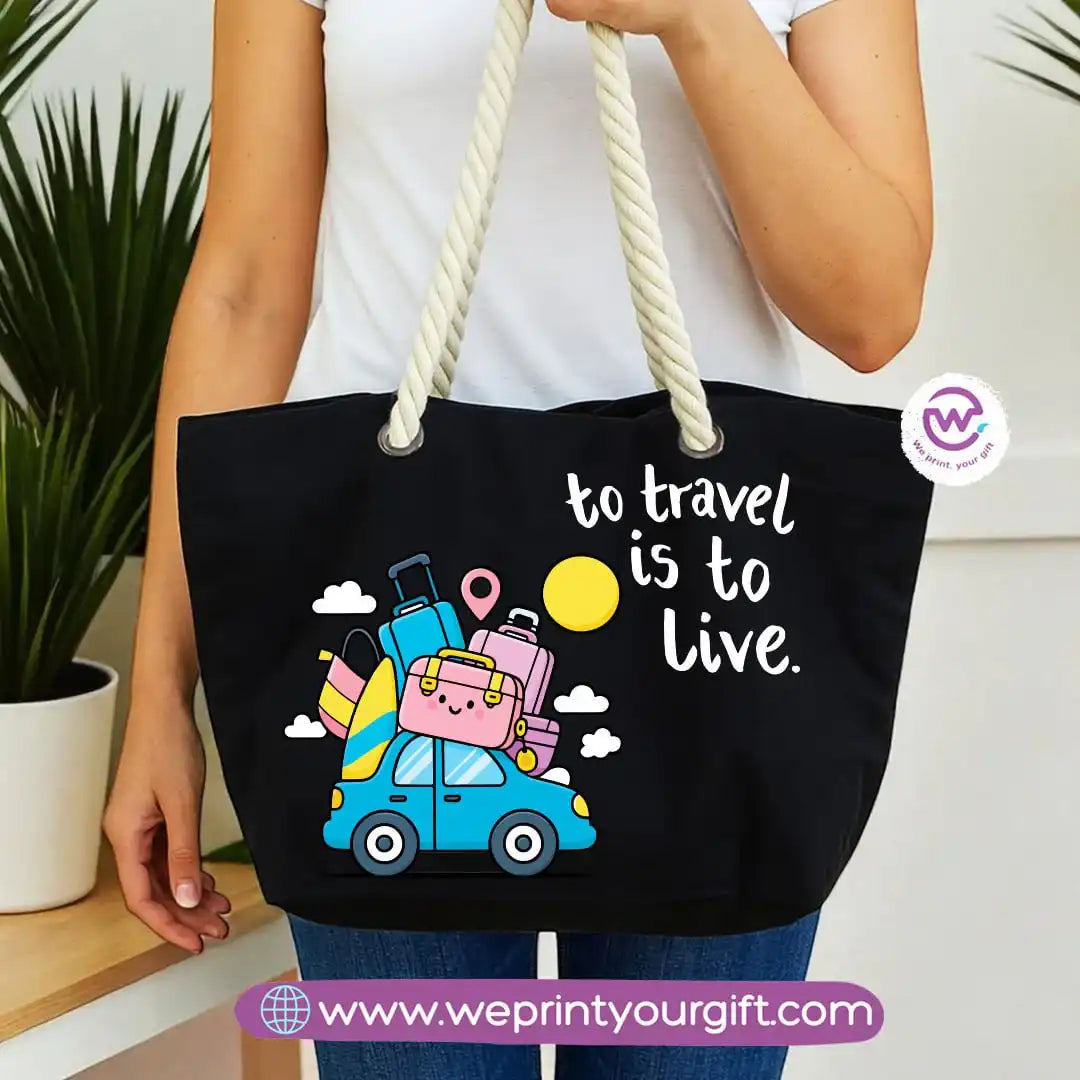 Personalized Beach Bag- Travel