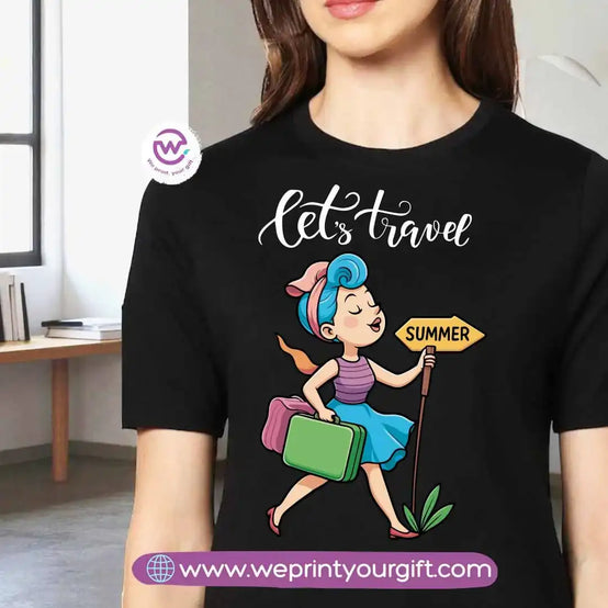Customized T-shirt- Travel