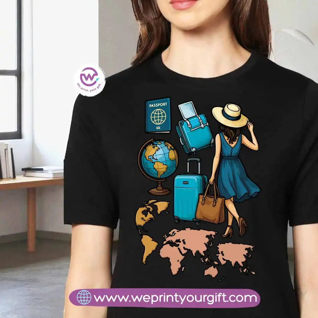 Customized T-shirt- Travel