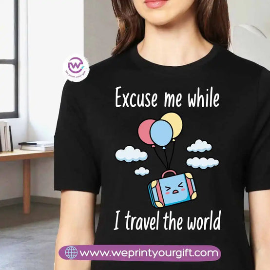Customized T-shirt- Travel