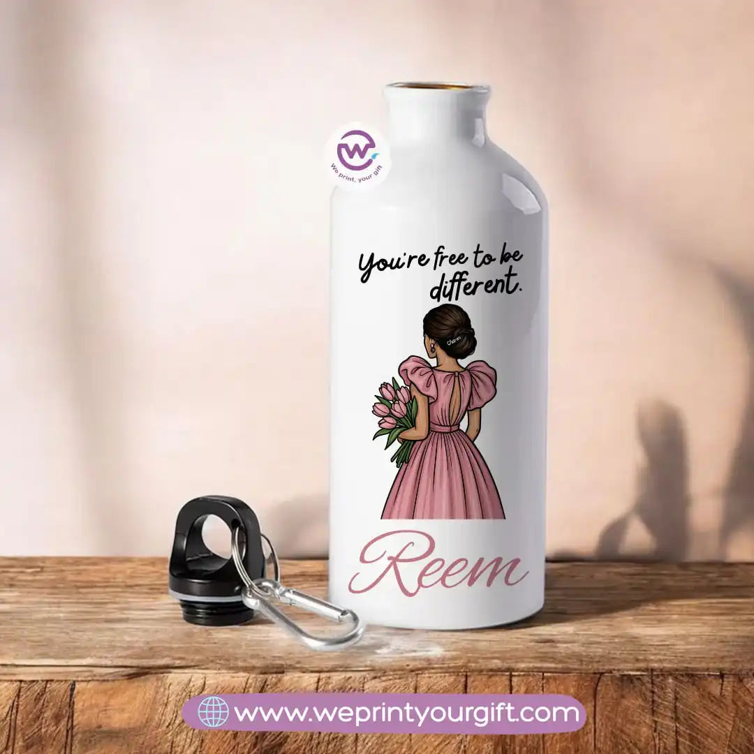 Aluminum Water Flask- Motivation- Names