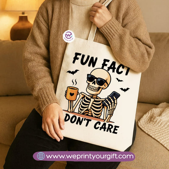 Halloween Canvas Tote Bag – Spooky Egyptian-Inspired Designs | Heavy Canvas Fabric