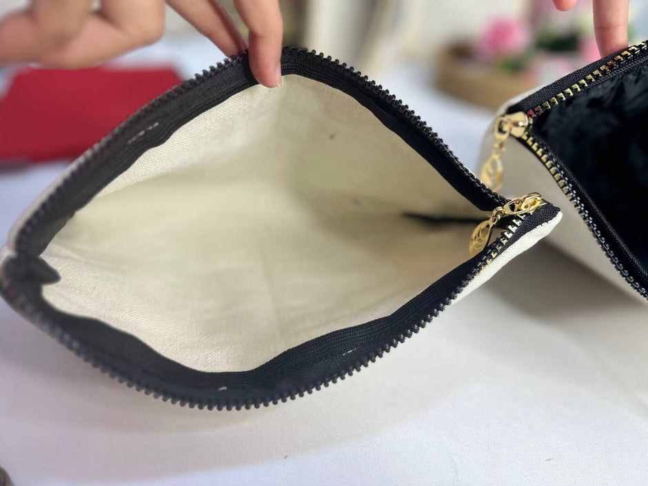 Makeup Bag & Fabric Pouch – Without Inner Lining  - Buy 2 Get 1 Free