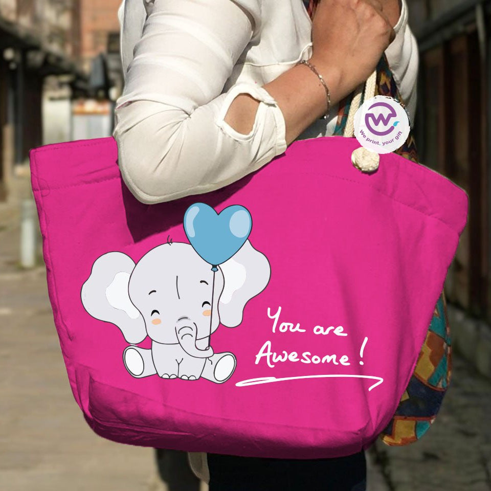 Beach bag for women- Elephant