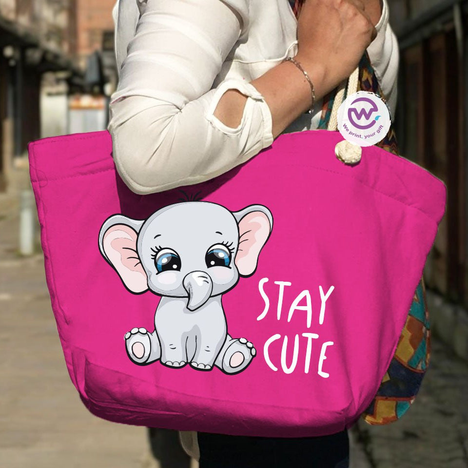 Beach bag for women- Elephant