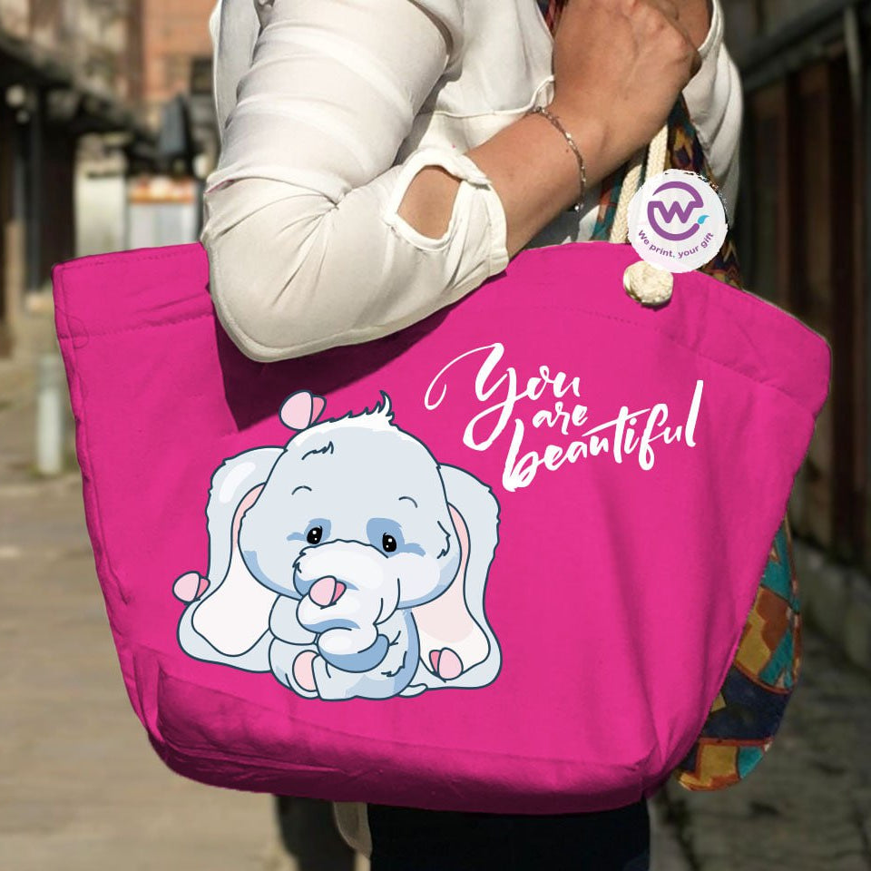 Beach bag for women- Elephant