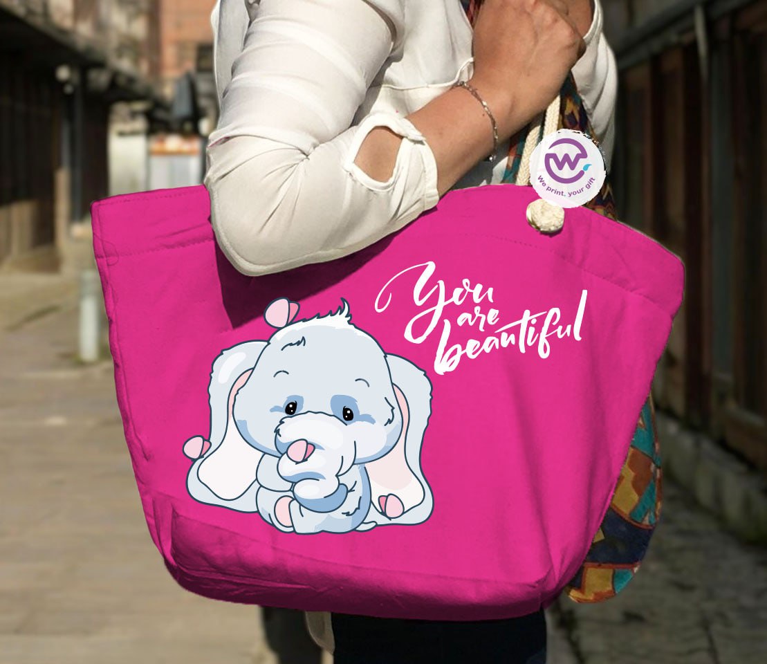 Beach bag for women- Elephant