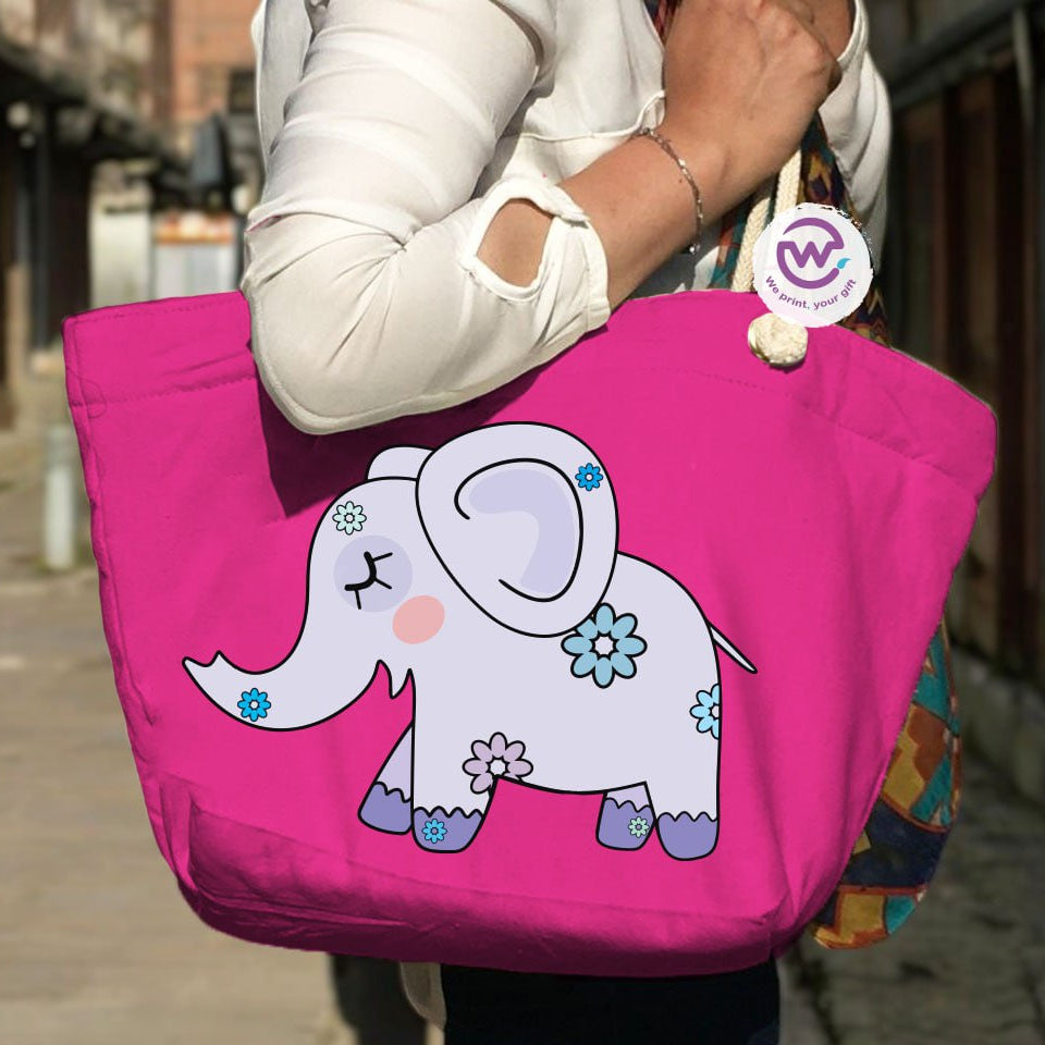 Beach bag for women- Elephant