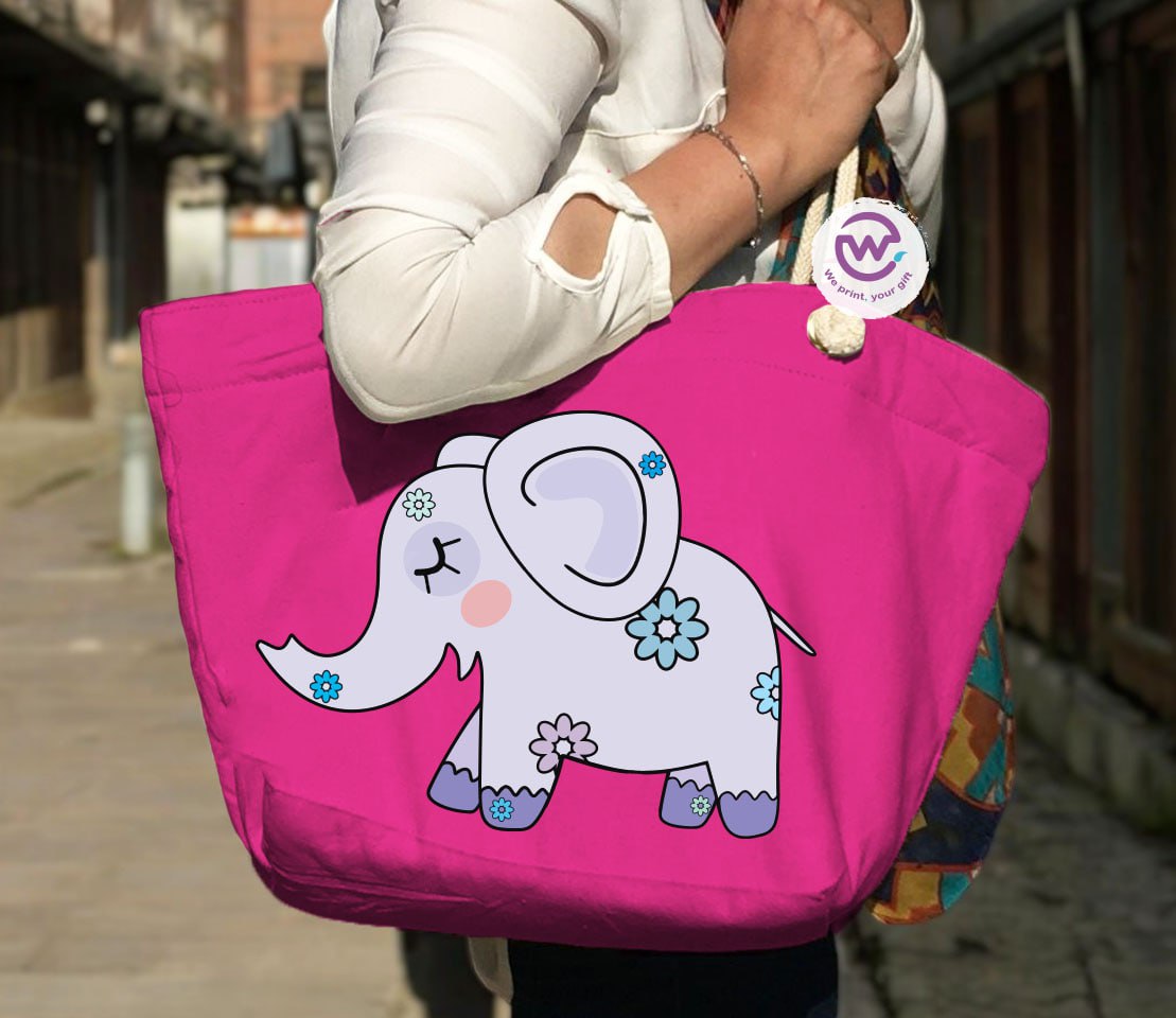 Beach bag for women- Elephant