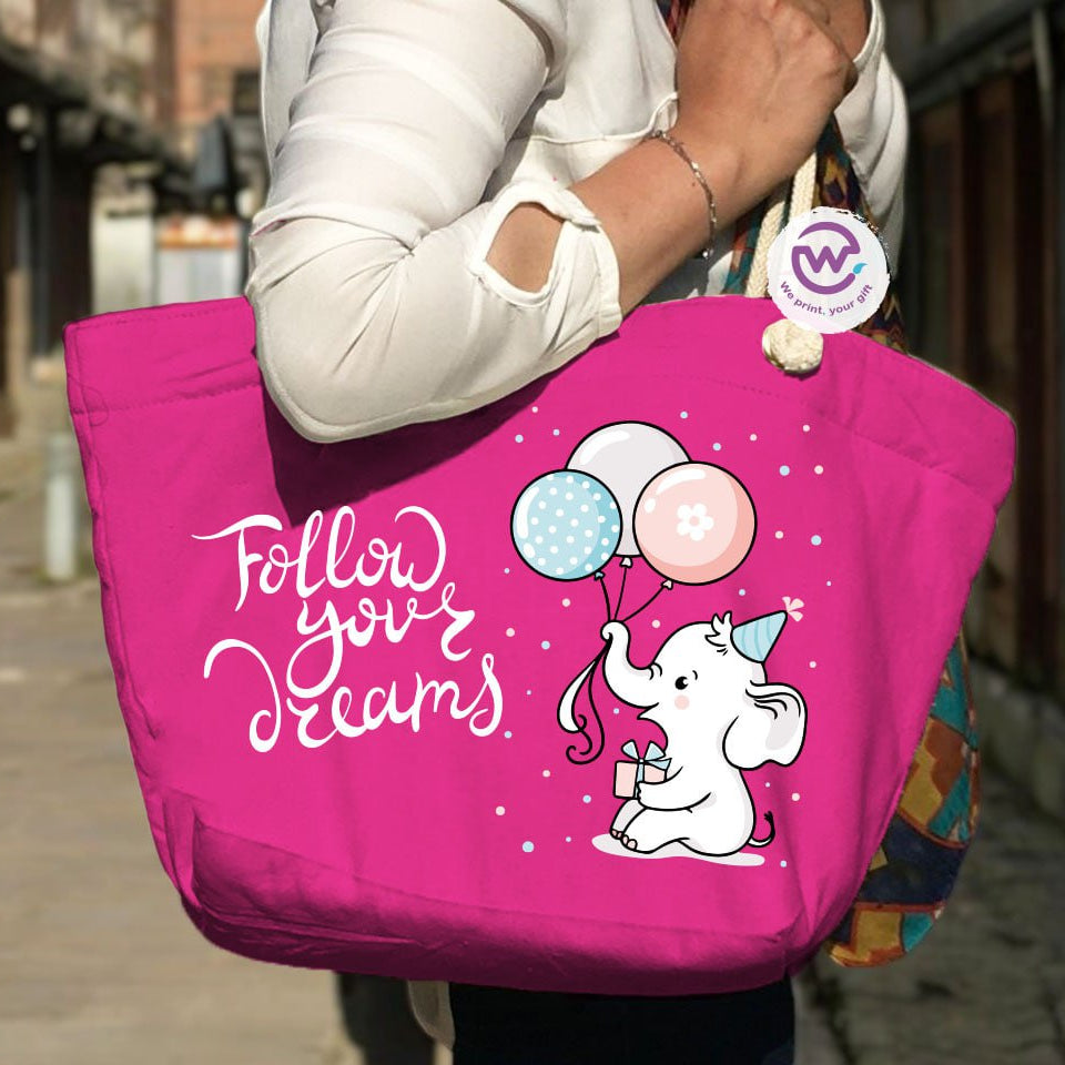 Beach bag for women- Elephant