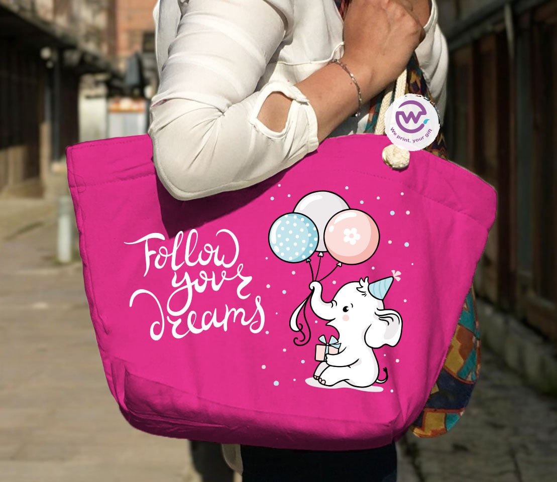 Beach bag for women- Elephant