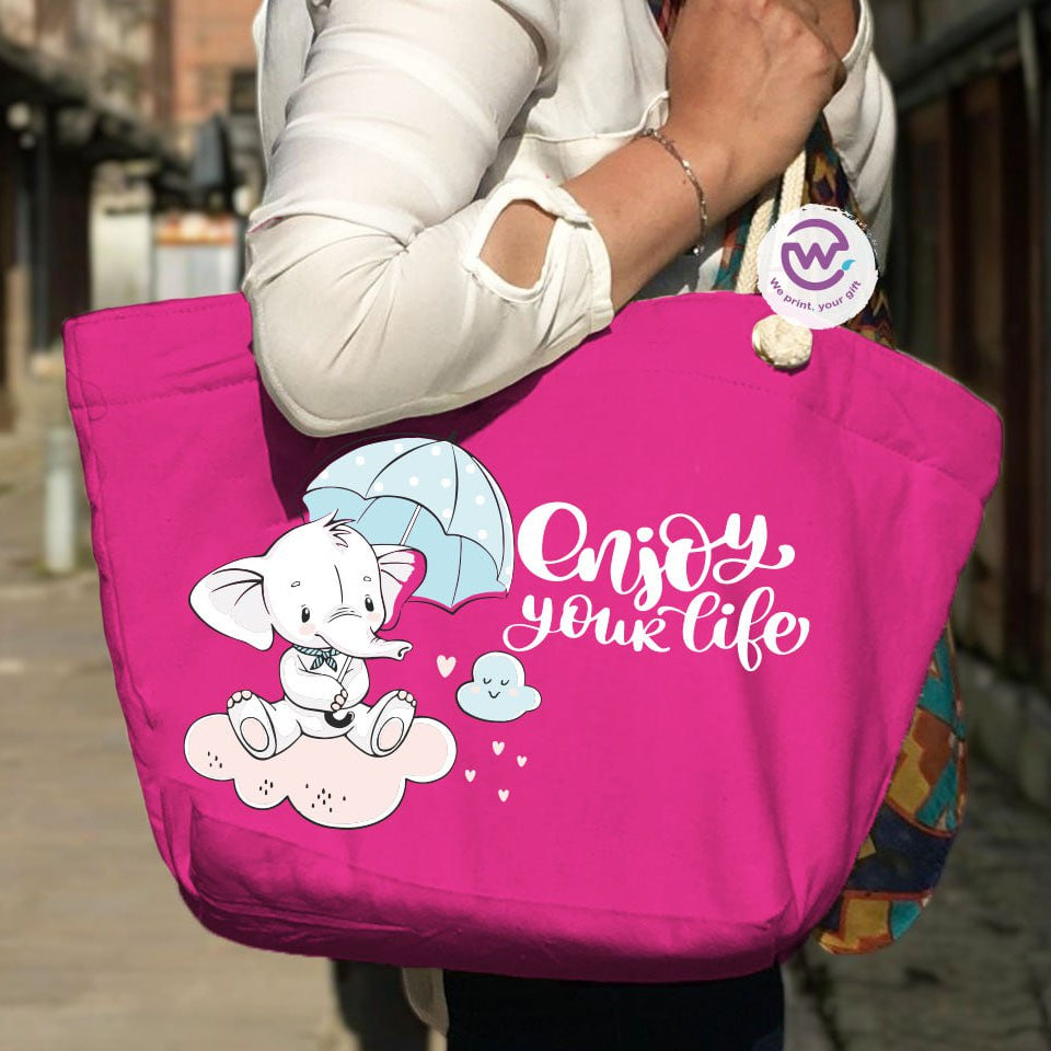 Beach bag for women- Elephant