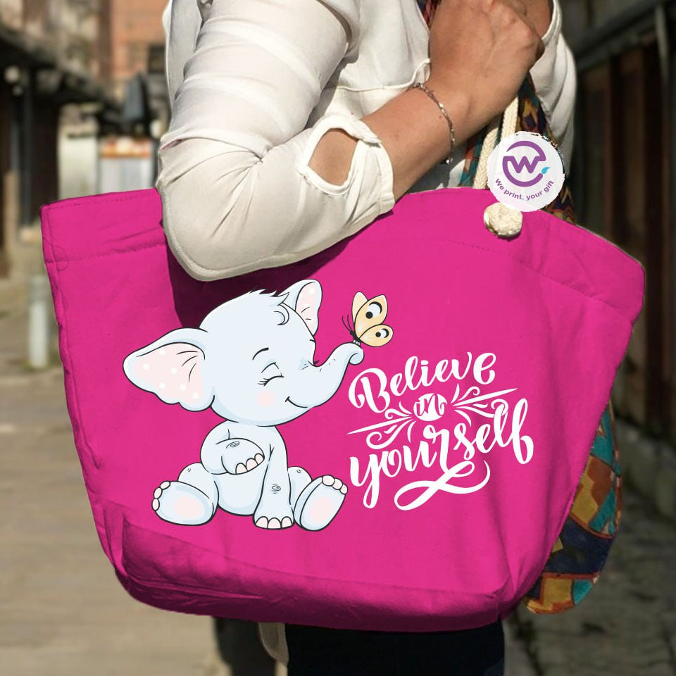 Beach bag for women- Elephant