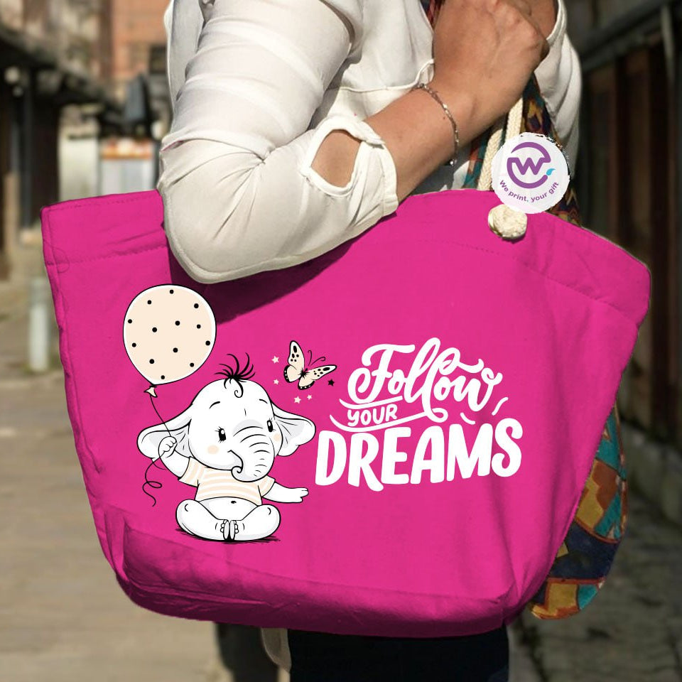 Beach bag for women- Elephant