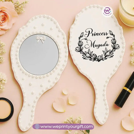Personalized Bride Mirror with names