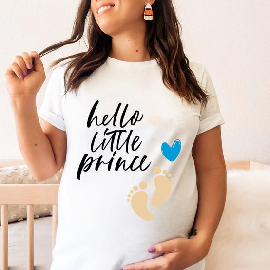 Custom T-shirt for pregnant women