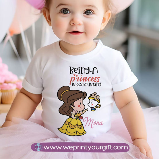 Custom Kids T-Shirt- Disney Princesses