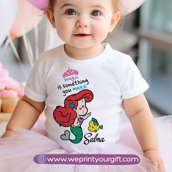 Custom Kids T-Shirt- Disney Princesses