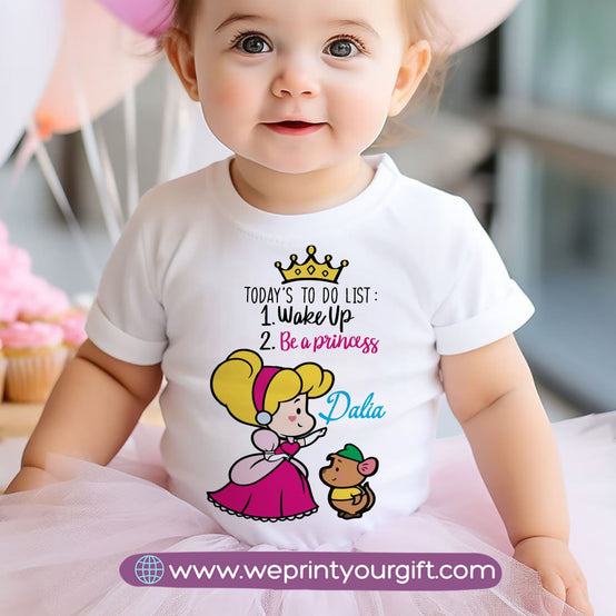Custom Kids T-Shirt- Disney Princesses