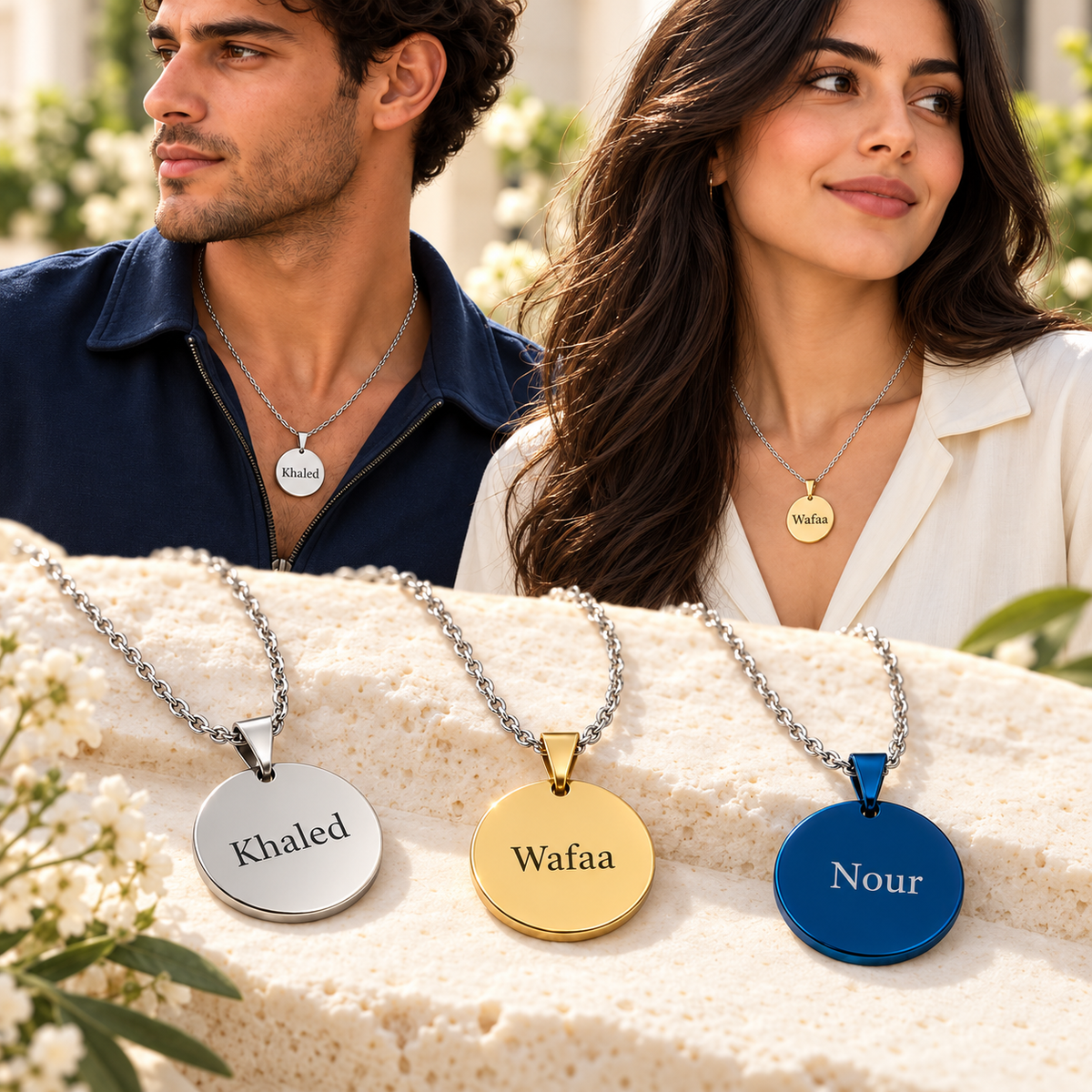 Disc Necklace – Customization Options