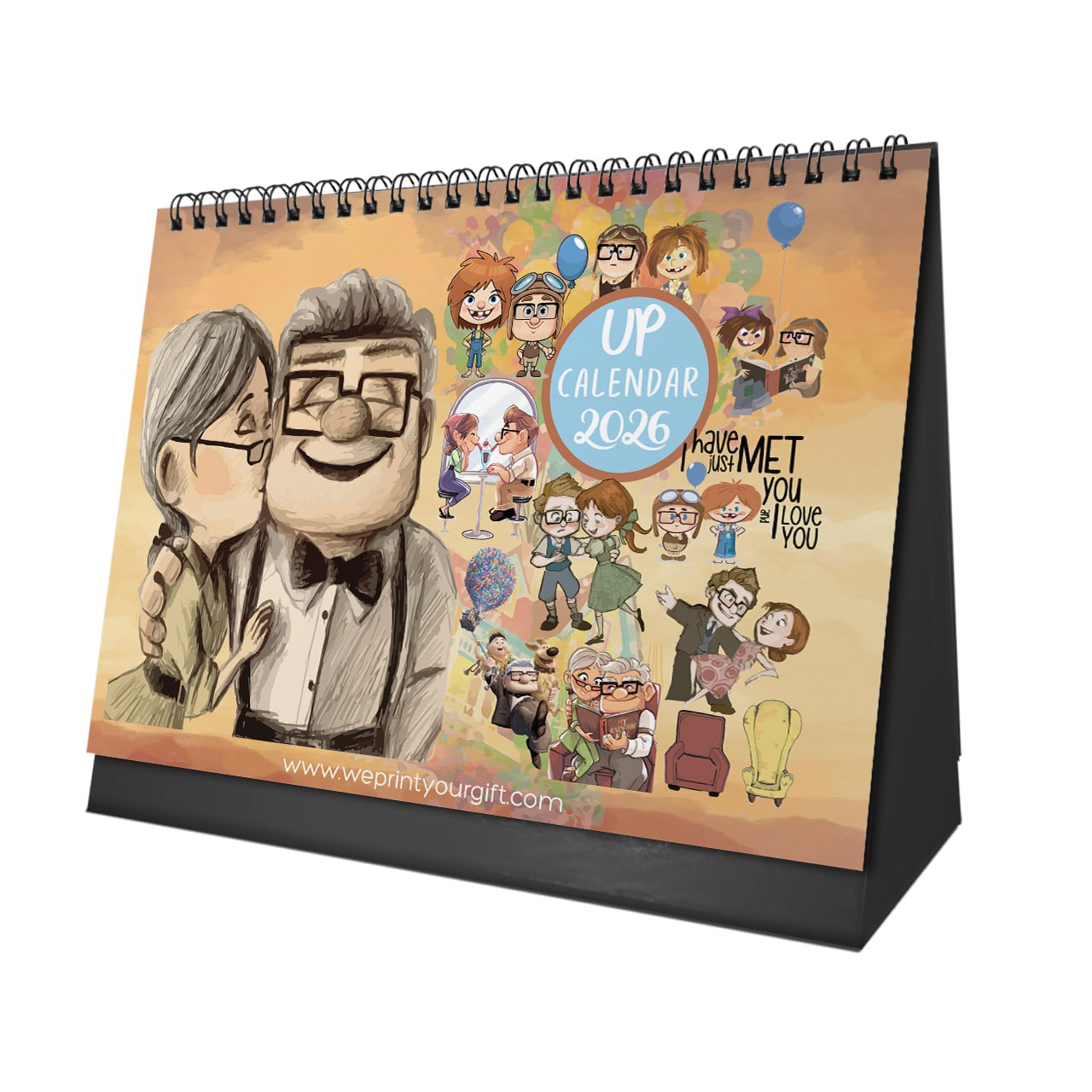 UP Movie Desk Calendar 2026