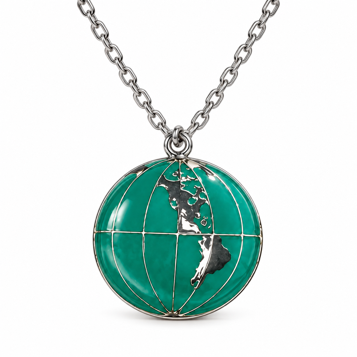 Map necklace - Customization Options