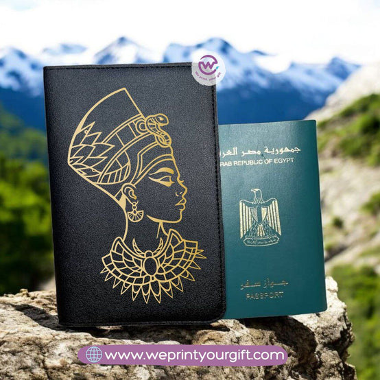 Egyptian Pharaonic Passport Cover – Artistic Travel Edition