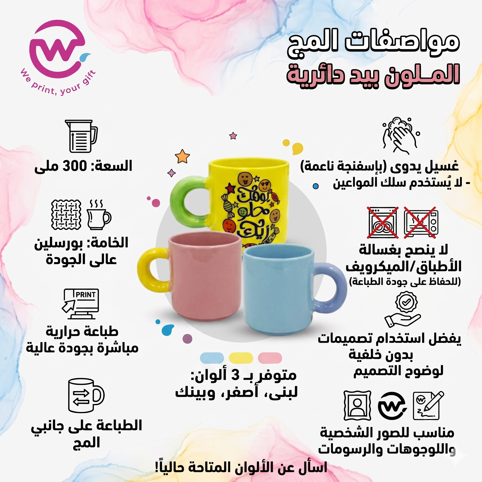 صور مواصفات المجات السيراميك