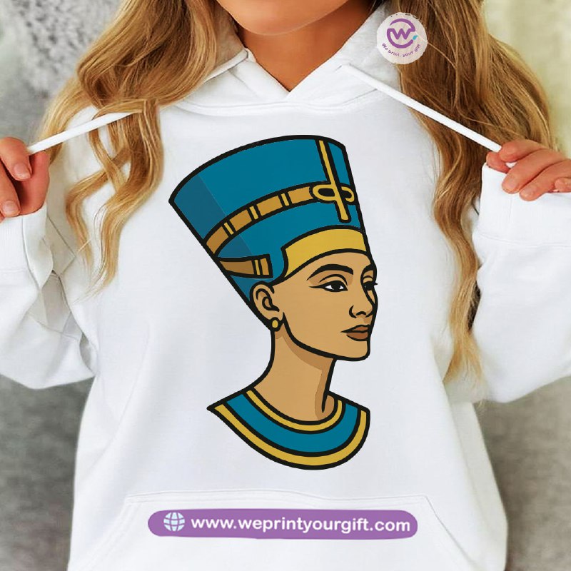 Pharaonic Egyptian Hoodie – Cotton Melton Unisex