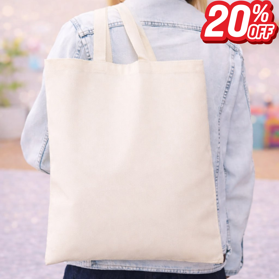 Canvas Tote Bag -Ramadan Offer - 20 % Discount