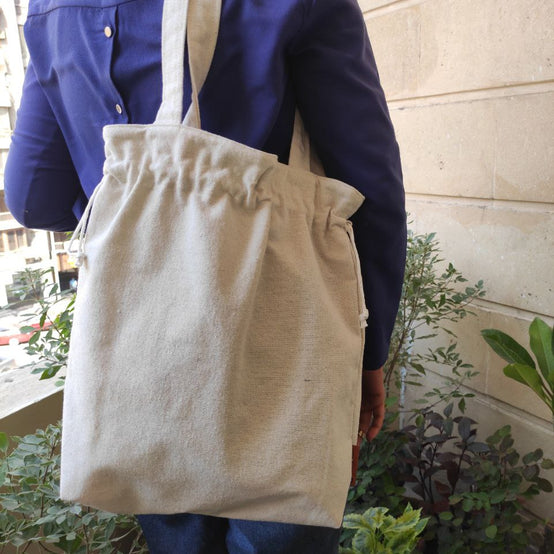 Tote bag with string- Customization Option