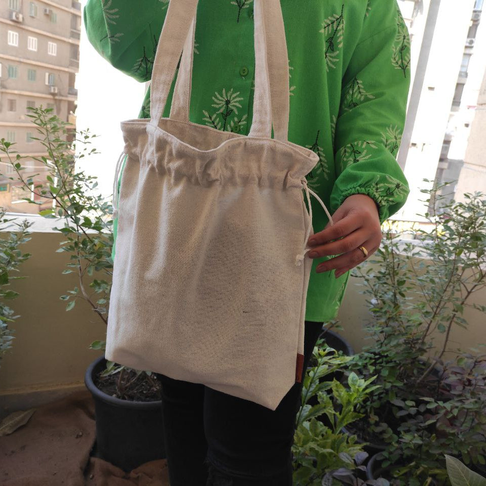 Tote bag with string- Customization Option