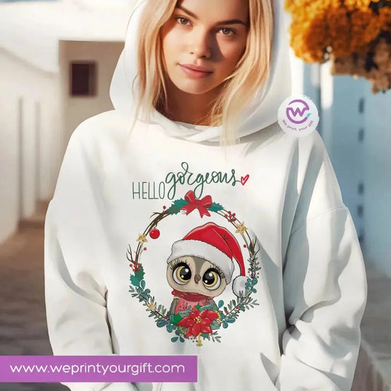 Adult hoodie-Christmas Names - WE PRINT