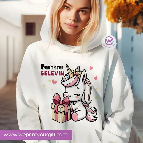 Adult hoodie-Christmas Names - WE PRINT