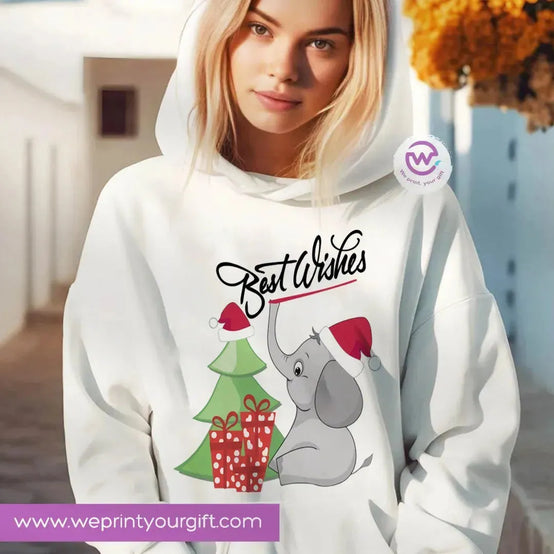 Adult hoodie-Christmas Names - WE PRINT