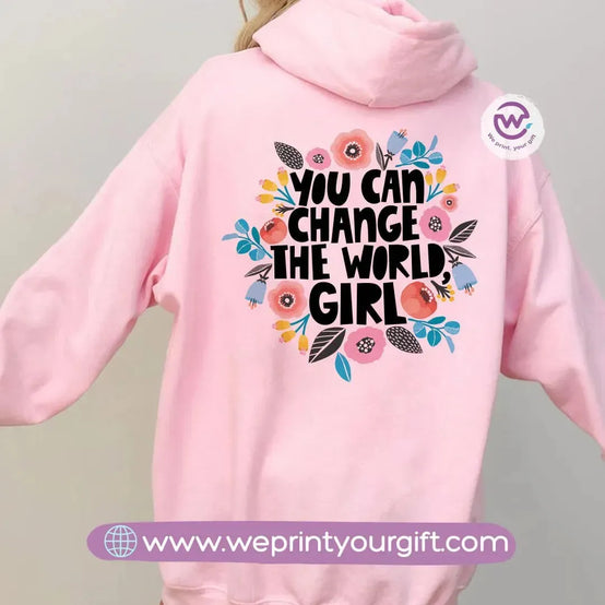 Adult hoodie-English Motivational Quotes - WE PRINT