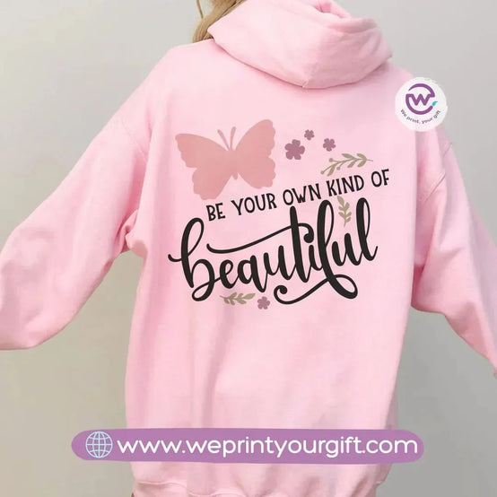 Adult hoodie-English Motivational Quotes - WE PRINT