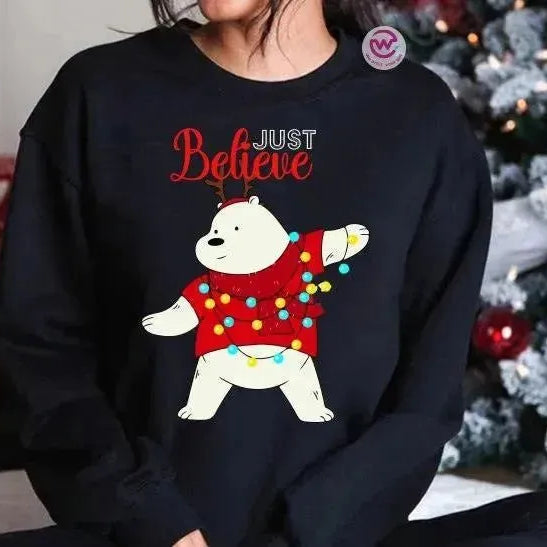 Adult Hoodies - Christmas - 3 BEARS - WE PRINT