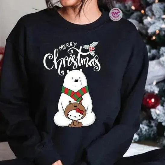 Adult Hoodies - Christmas - 3 BEARS - WE PRINT